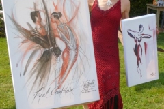 Ute Spingler – live painting